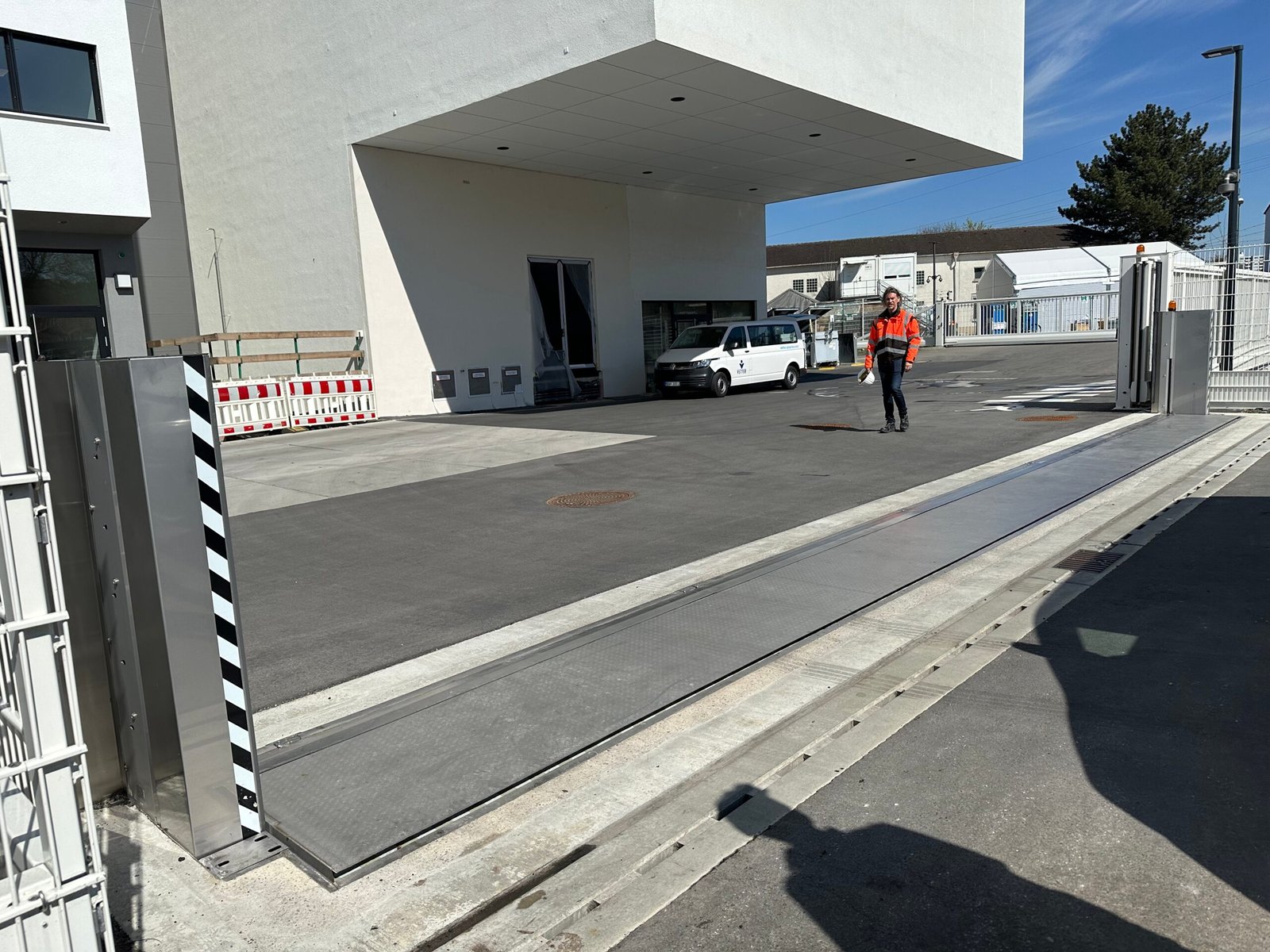 Hochwasserschutzbarriere